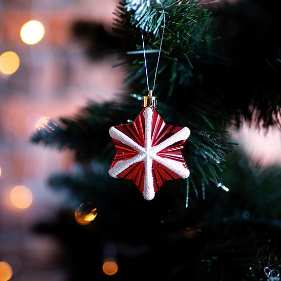 VÁNOČNÍ OZDOBY ČERVENO BÍLÉ 78KS SYSD1688-113