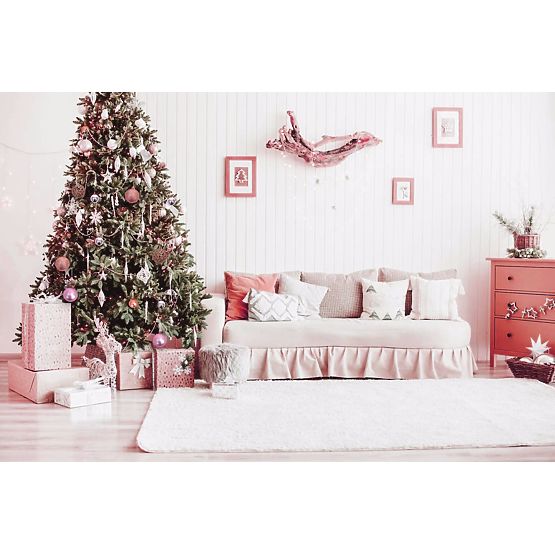 VÁNOČNÍ OZDOBY ROSE RED 36KS 311433