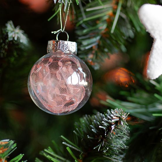 Vánoční ozdoby růžové 24ks sysd1688-088