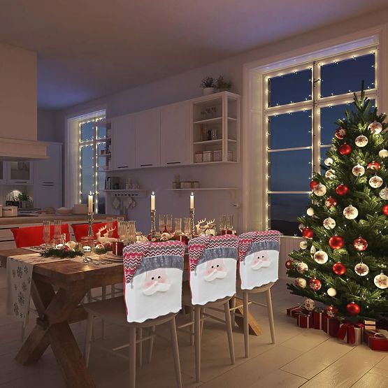 Vánoční potah na židli YX22020 6 ks