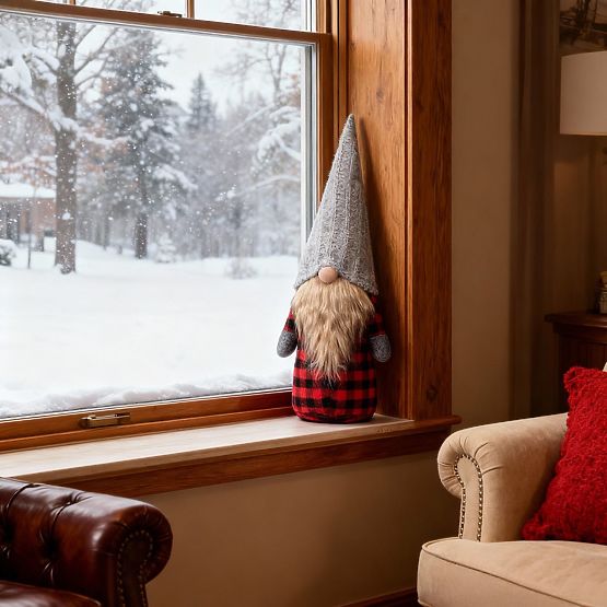 Vánoční skřítek 30cm YX055