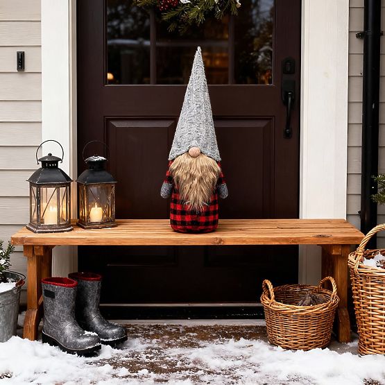 Vánoční skřítek 40 cm YX055