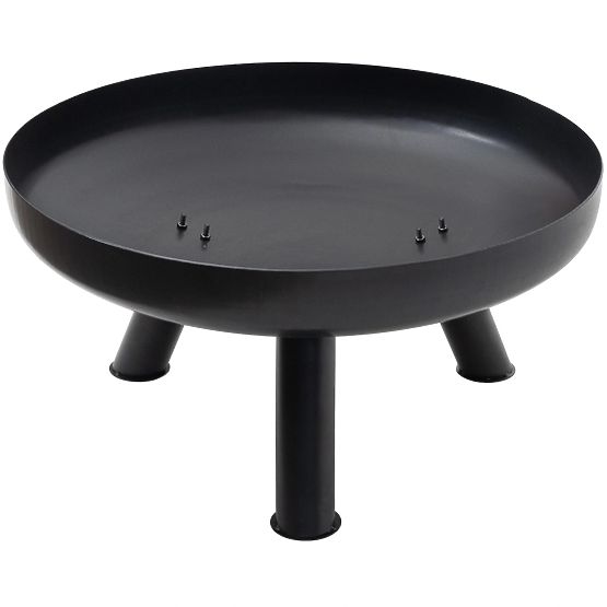 Velké pevné litinové zahradní ohniště 60 cm ideální na táborák