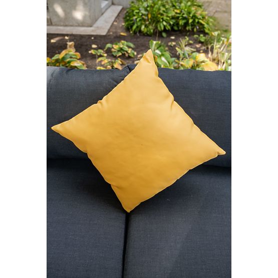 Velký hliníkový rohový set se stolkem MASSIMO černý