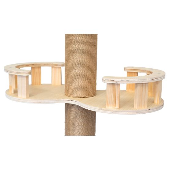 Velký škrabadlo pro kočky Béžový 255-265cm P70503