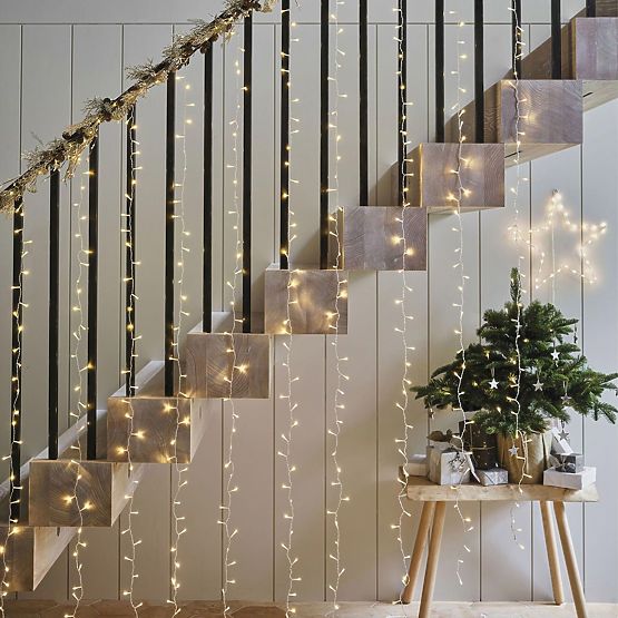 Venkovní závěs 304 LED s dálkovým ovládáním