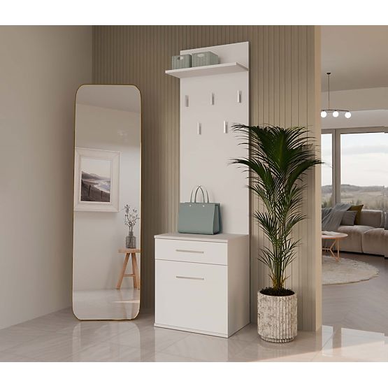 Věšák Duo DUO BÍLÝ