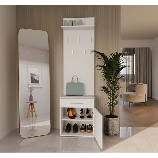 Věšák Duo DUO BÍLÝ