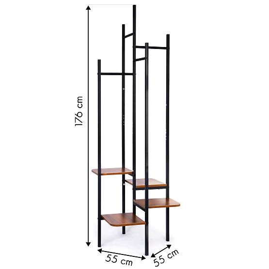 Věšák s policemi - Modern