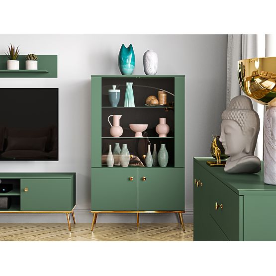 Vitrína Forest větší - zelená