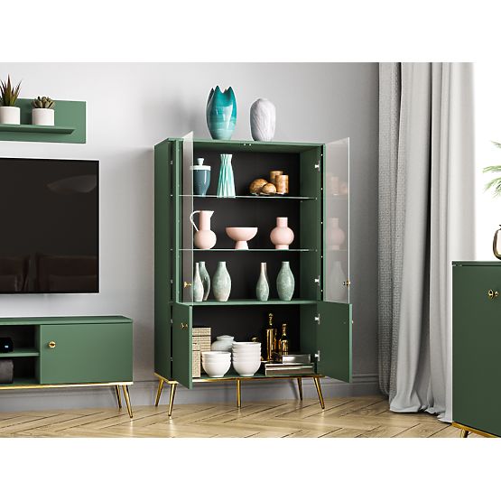 Vitrína Forest větší - zelená