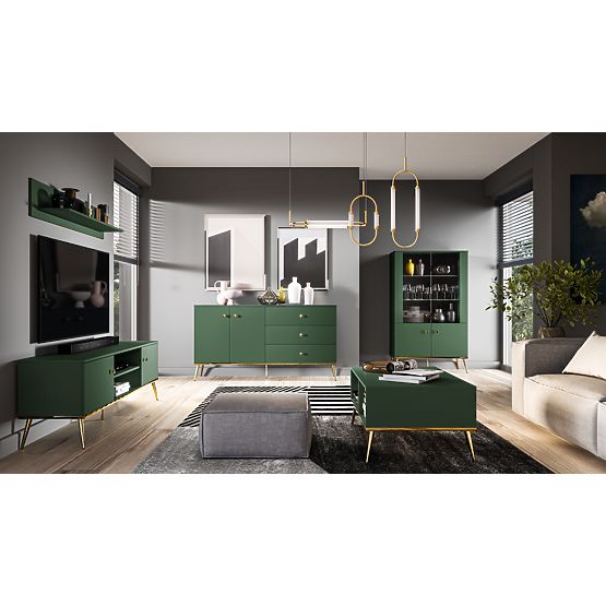 Vitrína Forest větší - zelená