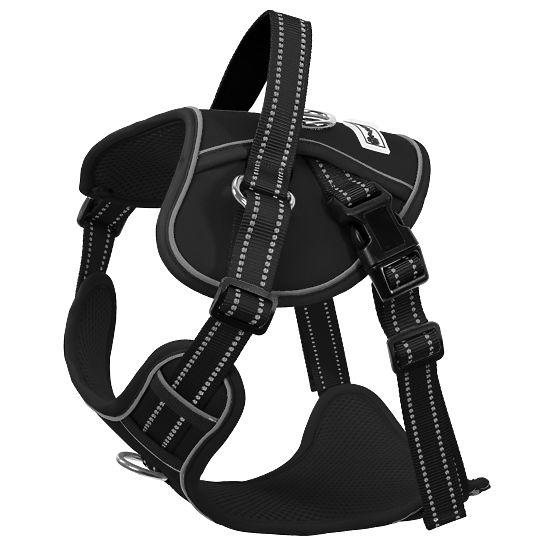 Vodítko a postroj pro psa PJ-059 černá L