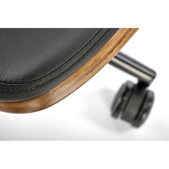 WEBER kancelářské křeslo ořechové / černé (1p=1ks)