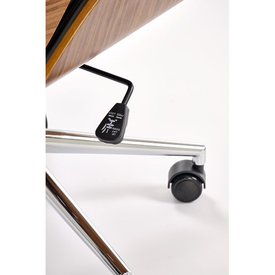 WEBSTER kancelářské křeslo ořechové/černé