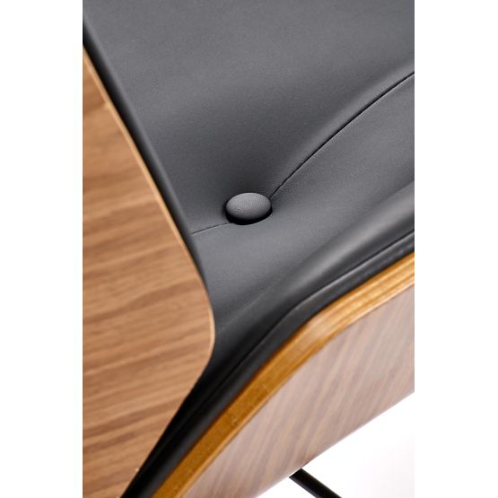 WEBSTER kancelářské křeslo ořechové/černé