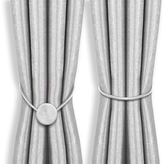 Záclony - doplňky CALGARY barva světle modrá ameliahome