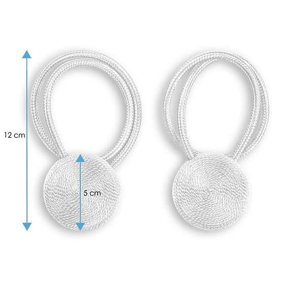 Záclony - doplňky CALGARY barva světle modrá ameliahome