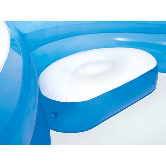 Zahradní bazén s nafukovacími sedátky 229x229cm Intex 56475