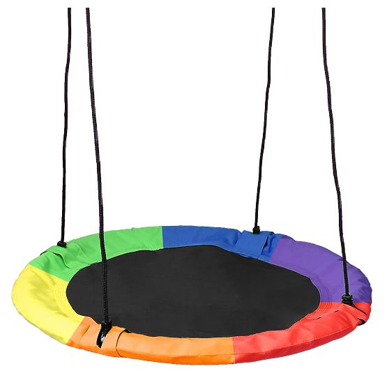Zahradní houpačka hnízdo ROMEK barevná 80 cm