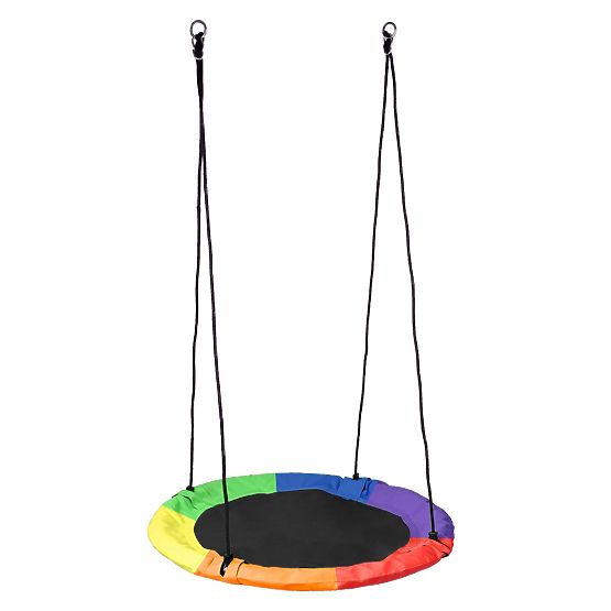 Zahradní houpačka hnízdo ROMEK barevná 80 cm