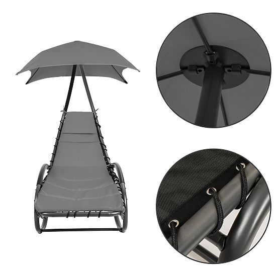 Zahradní křeslo lehátko houpací zahradní lehátko houpací síť