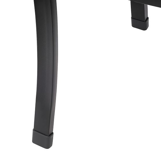 Zahradní lavička s opěradlem parková na terasu balkon kovová konstrukce