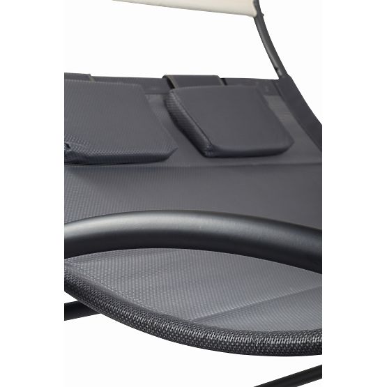 Zahradní lehátko s baldachýnem houpačka