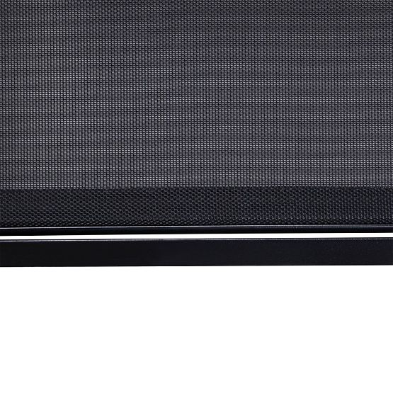 Zahradní lehátko Sandy nastavitelné, černé/grafitové