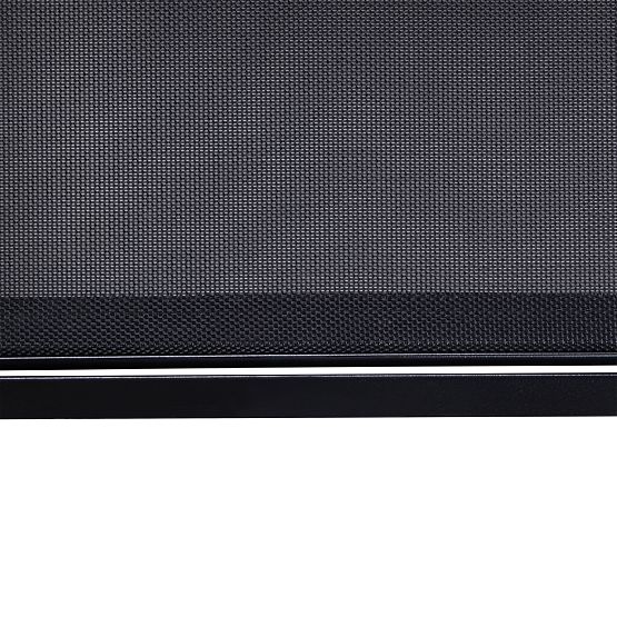 Zahradní lehátko Sandy nastavitelné, černé/grafitové