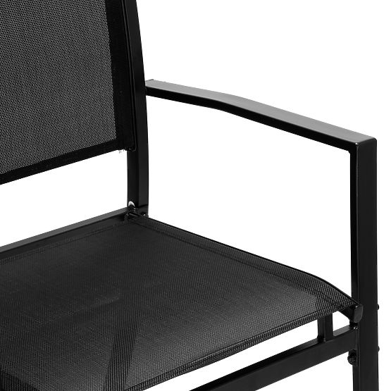 Zahradní nábytek set GRACIOSA BLACK