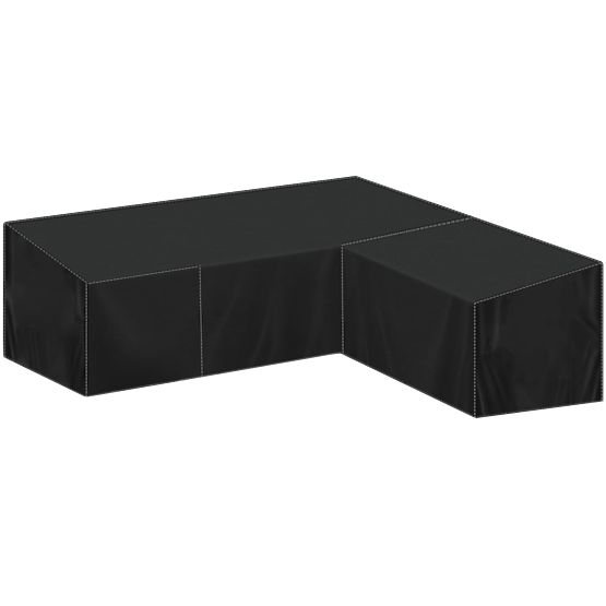 Zahradní nábytková sada FLORENCJA šedá pohovka otomana