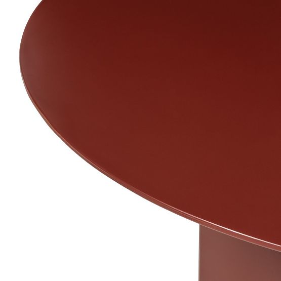 Zahradní sada Amarello, kulatý stůl 140 cm + 6 židlí, hliníková, vínově hnědá