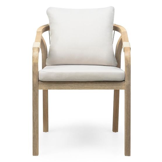 Zahradní set Castello, rozkládací stůl 200-295 cm + 10 židlí s výpletem, akáciové dřevo FSC