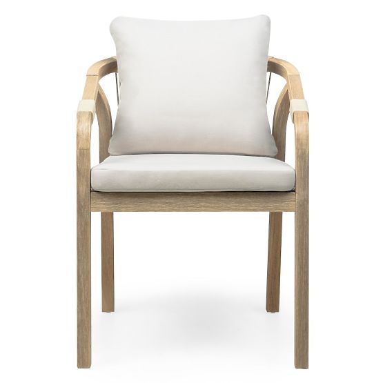 Zahradní set Castello, rozkládací stůl 200-295 cm + 8 židlí s výpletem, akáciové dřevo FSC