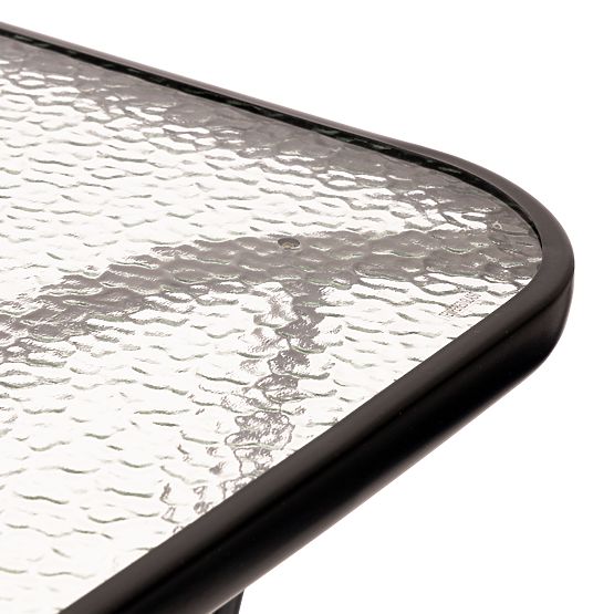 Zahradní skleněný stůl Wave 140x80cm terasa balkon