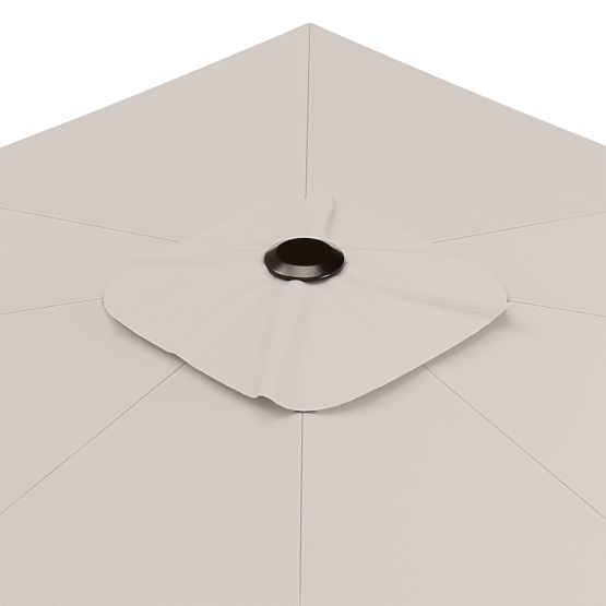 Zahradní slunečník na výložníku Shade 4x3 m s obalem, otočný 360°, béžový