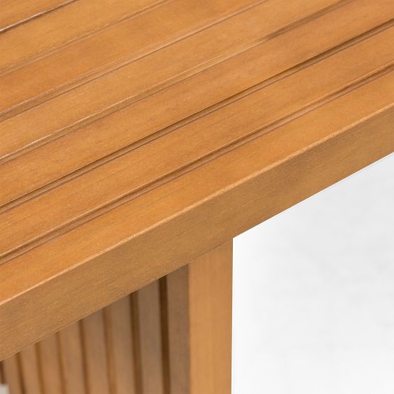 Zahradní stůl Familis ll 240 cm, eukalyptové dřevo FSC, teakový vzhled