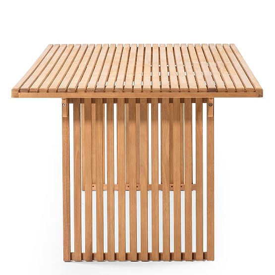 Zahradní stůl Familis ll, 240 cm, teakový vzhled, eukalyptové dřevo FSC