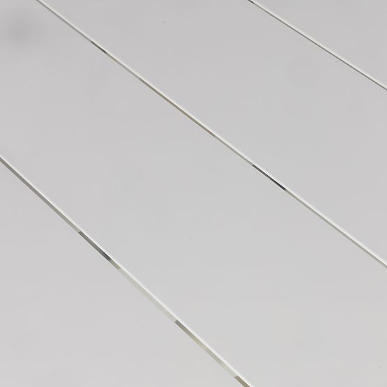 Zahradní stůl Piretto 180 cm, hliník, bílý