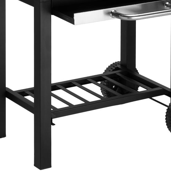 Zahradní uhlíkový gril CARBON černý