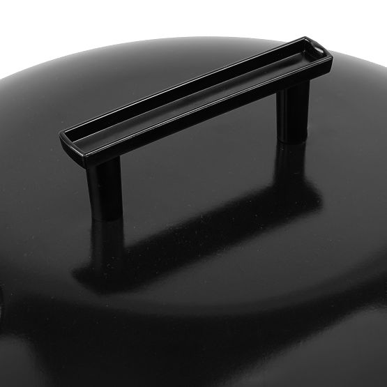 Zahradní uhlíkový gril RUND černý