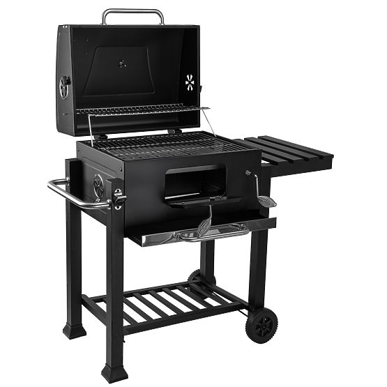 Zahradní uhlíkový gril s poklopem MEJOR