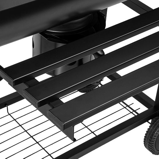 Zahradní uhlový gril 2 rošty popelník BAREL