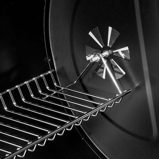 Zahradní uhlový gril 2 rošty popelník BAREL