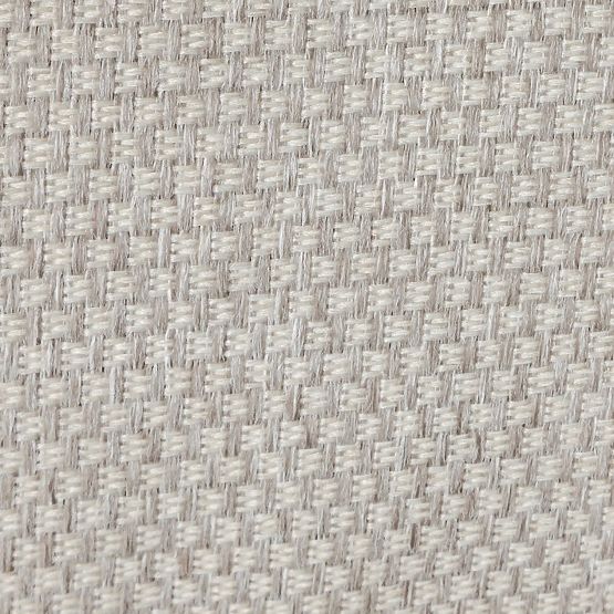 Zahradní židle Japori hliníková, světle béžová, zaoblená