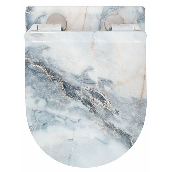 Závěsná WC mísa Carlos Slim Rimless Granit Shiny N