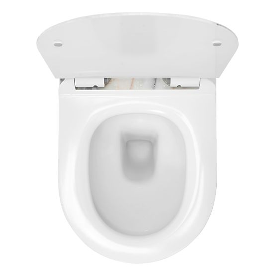 Závěsná WC mísa Carlos Slim Rimless Granit Shiny N