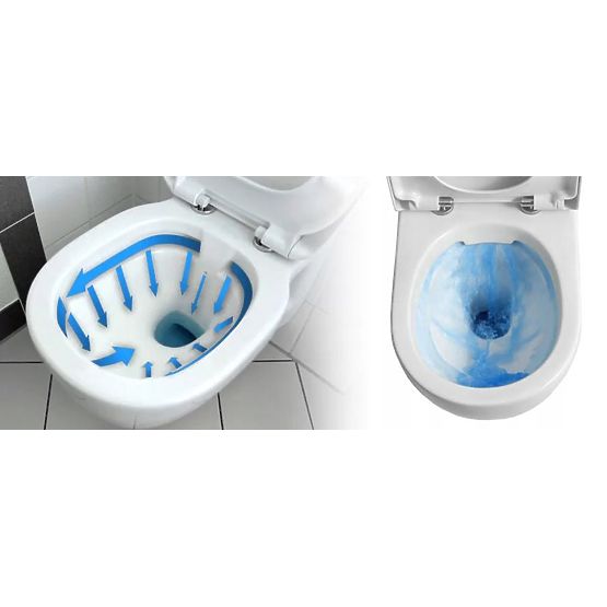 Závěsná WC mísa Rea Lars