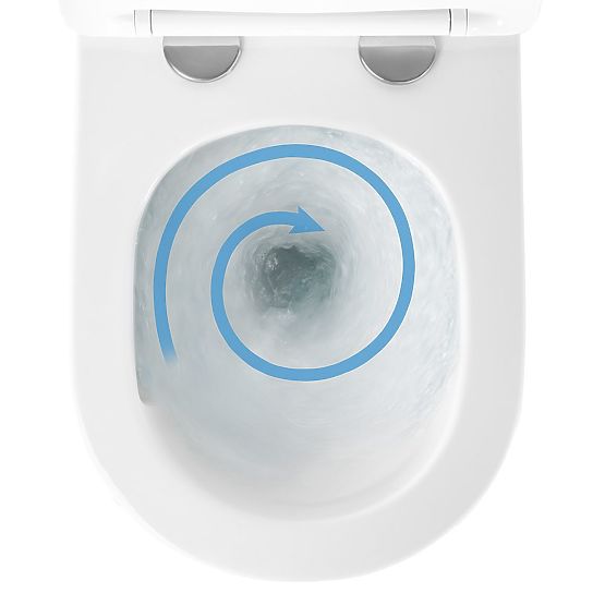 Závěsná WC mísa Rea Tito Tornado NFQ